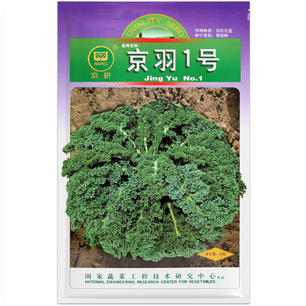 Kale Seeds, Garden Ornamental Vegetables Flowers, Edible, Pack of 1