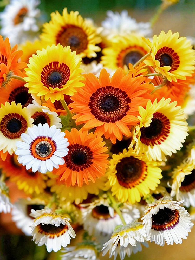 Double Cape Daisy Mixed Colors