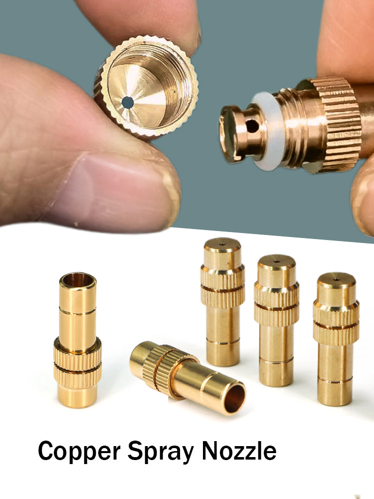 Copper atomizing nozzle