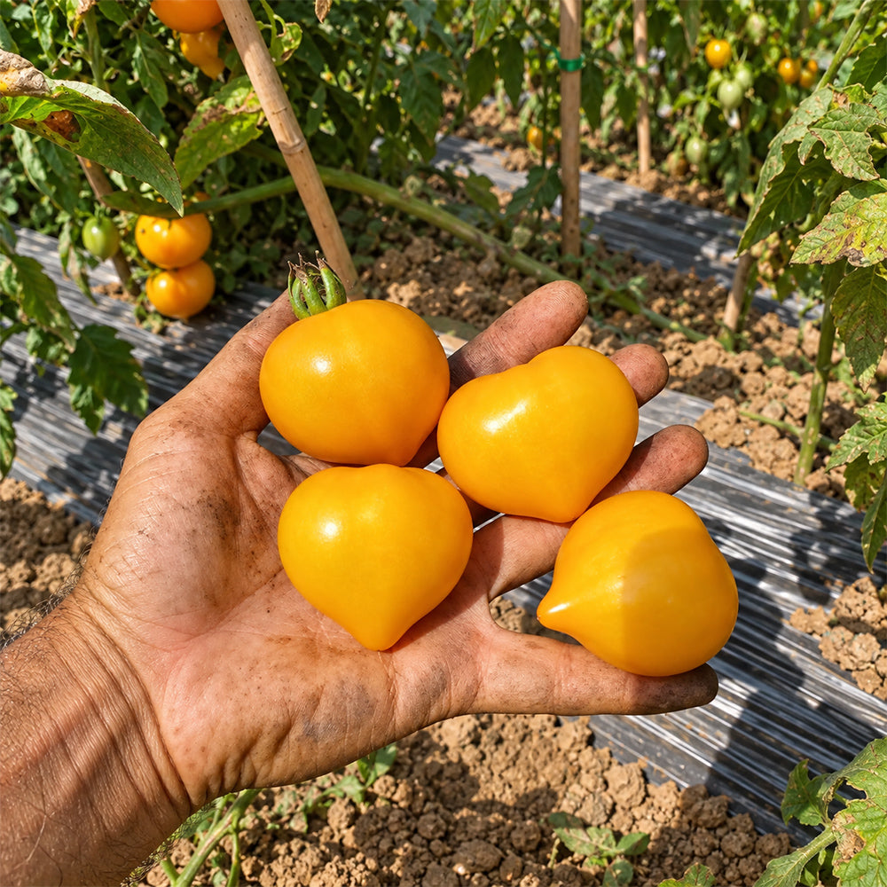 509 Big Cheef Stripes Yellow Tomato