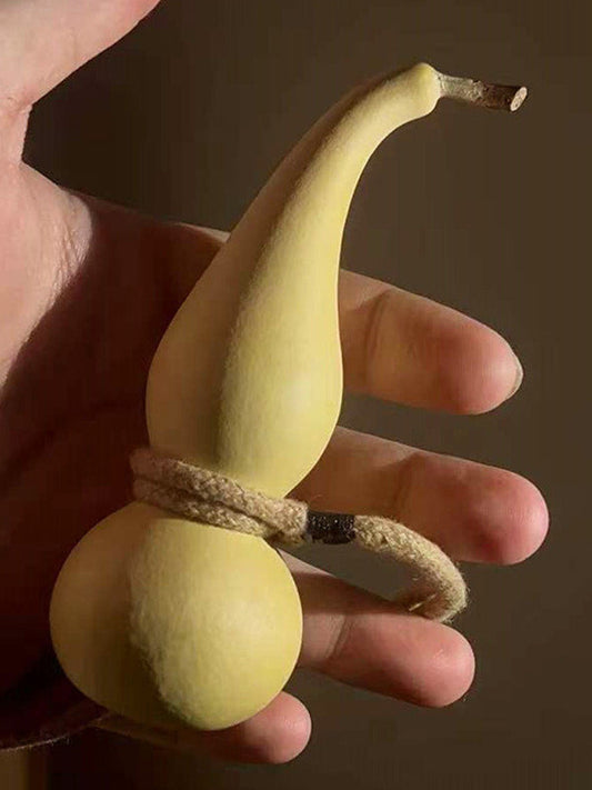 Twisted-Handle Ornamental Gourd