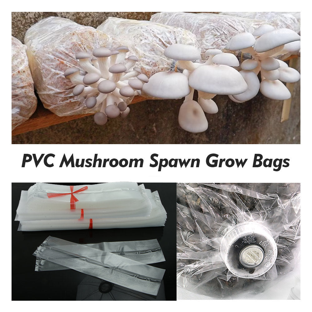 Mushroom Grow Bags with Cotton Filter Cap