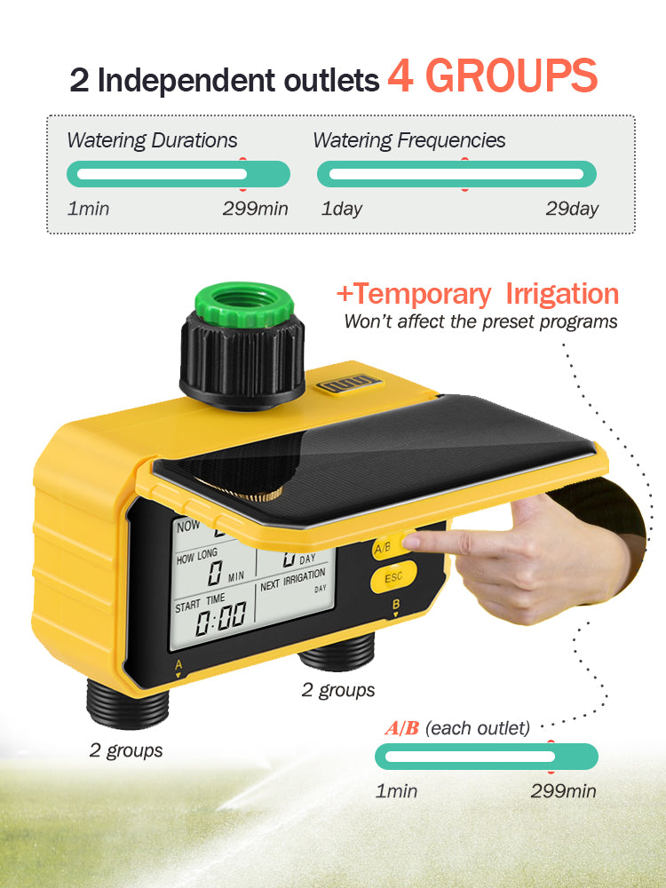 N245 Solar Timer, 2-Way