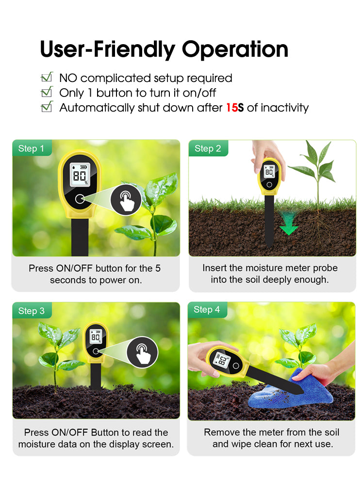 N322 Soil Moisture Meter