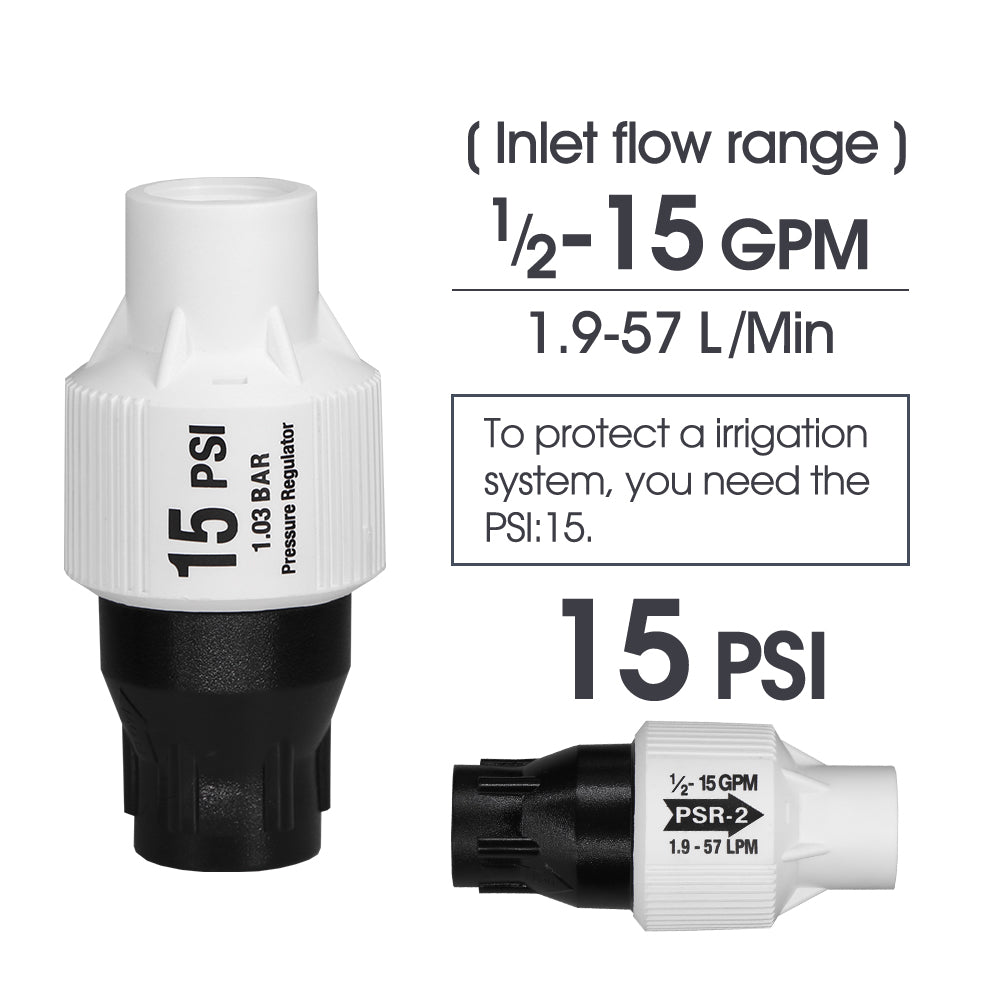 3/4'' NPT 15PSI Water Pressure Reducer