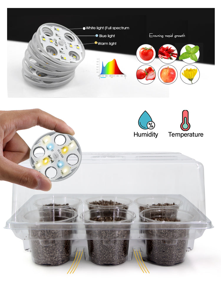 N294 LED Grow Light Cup Tray Kits