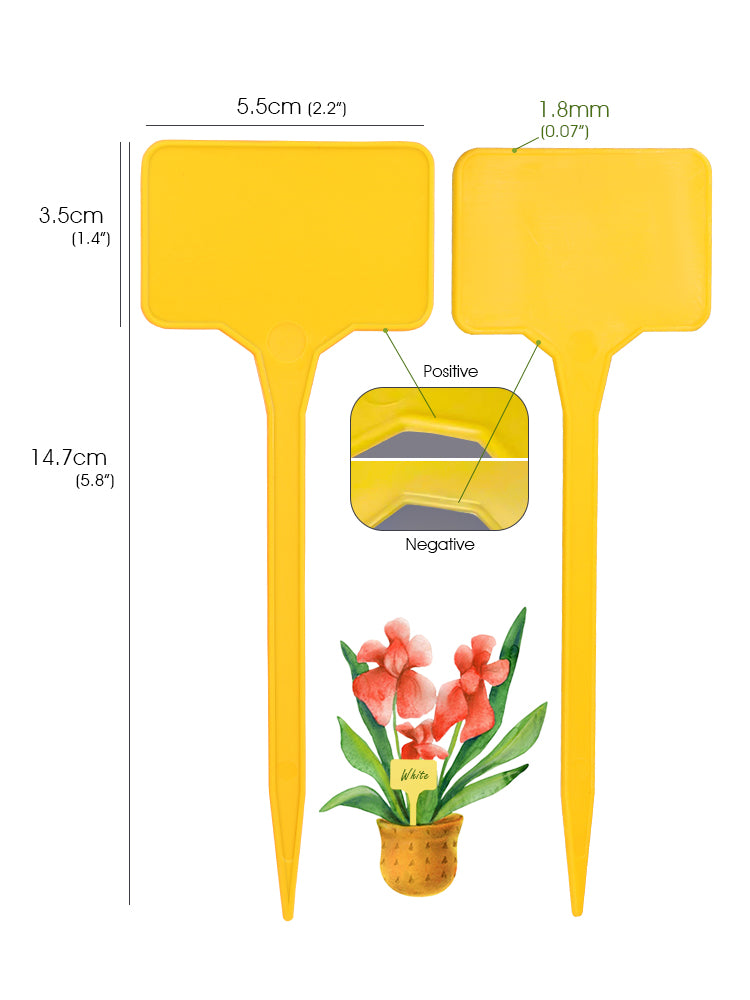 N306 T-shaped Plant Labels