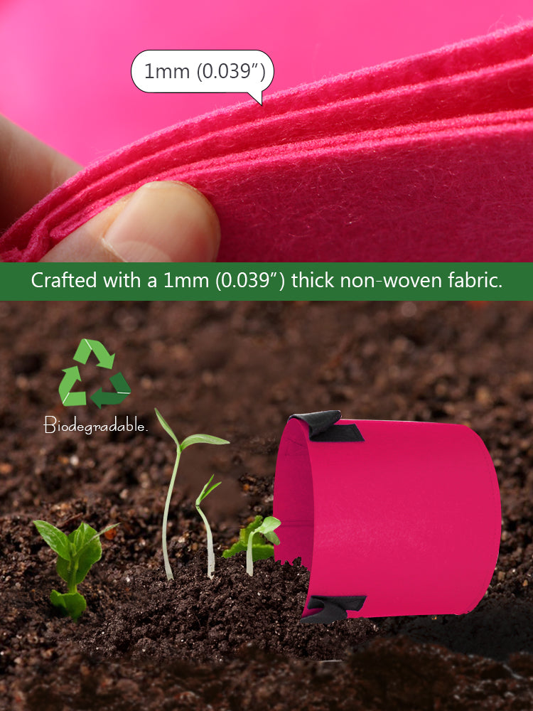 N666 'Magenta' Eco Grow Bags