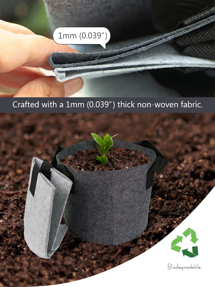 N666 'Neutral' Eco Grow Bags