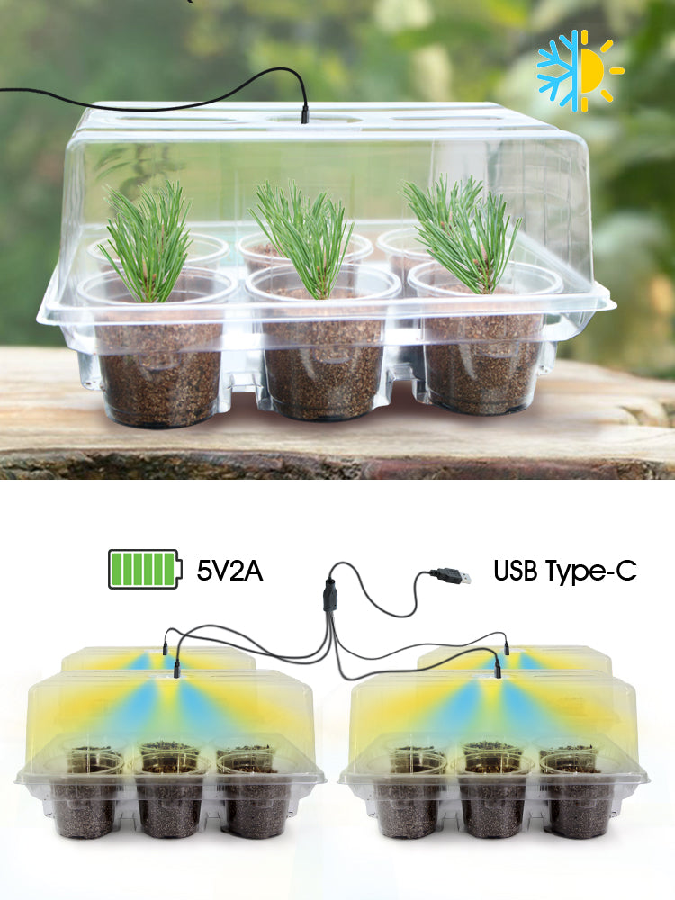 N294 LED Grow Light Cup Tray Kits