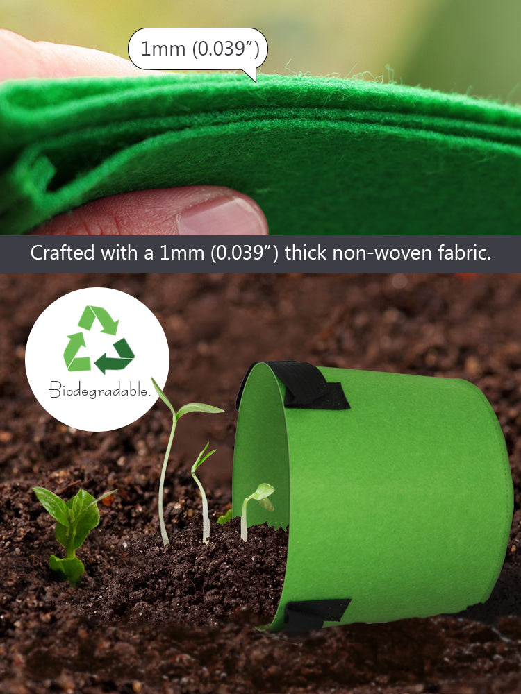 N666 'Green' Eco Grow Bags