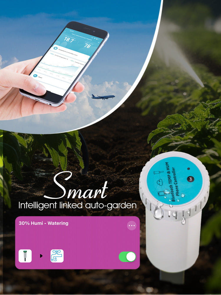 N335 2-IN-1 Bluetooth Soil Sensor with Gateway