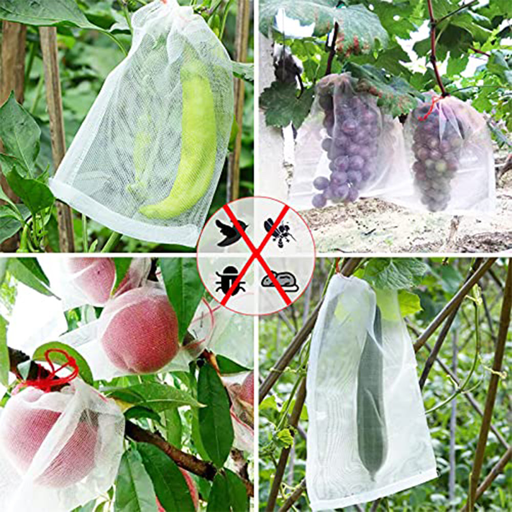 Muciakie® Insect Barrier Net Bags, Set of 50