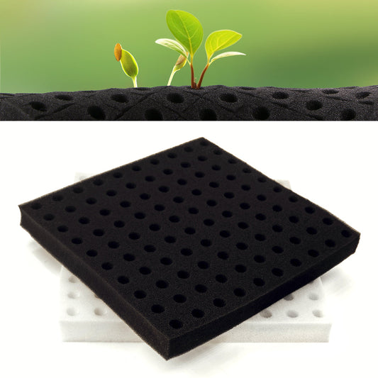 Hydroponic Sponge Planting Tool, Square Seedling Sponge, Greenhouse Soilless Cultivation for Small Bud Growth