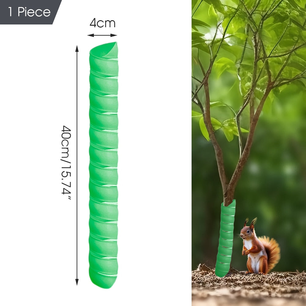 Tree Trunk Protector, Plastic Spiral Plant Guard Wraps
